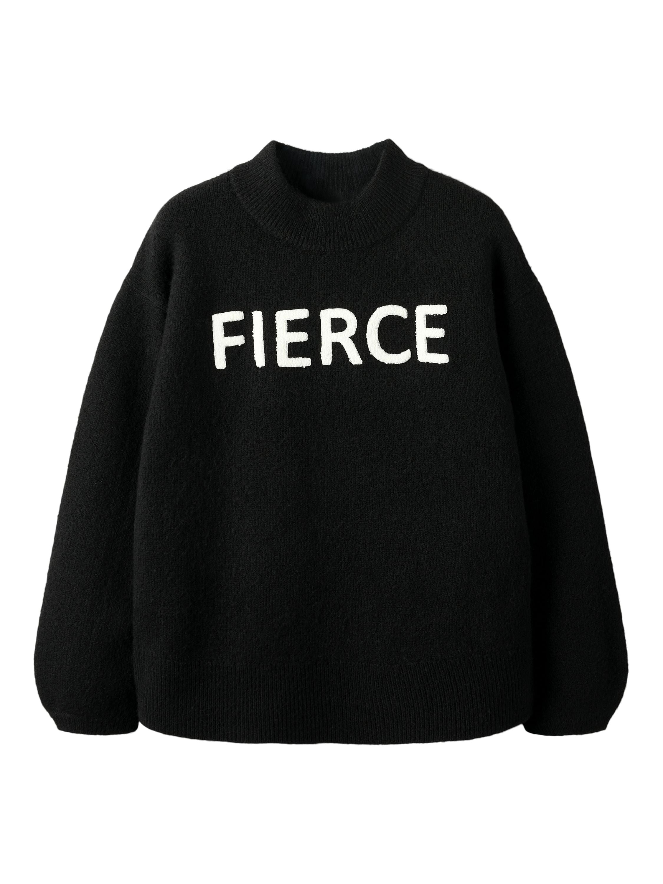 Strickpullover FODESSA - Black - Schwarz