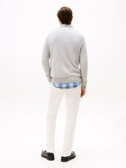 Strickpullover aus Baumwolle - 0CU-GREY - Grau