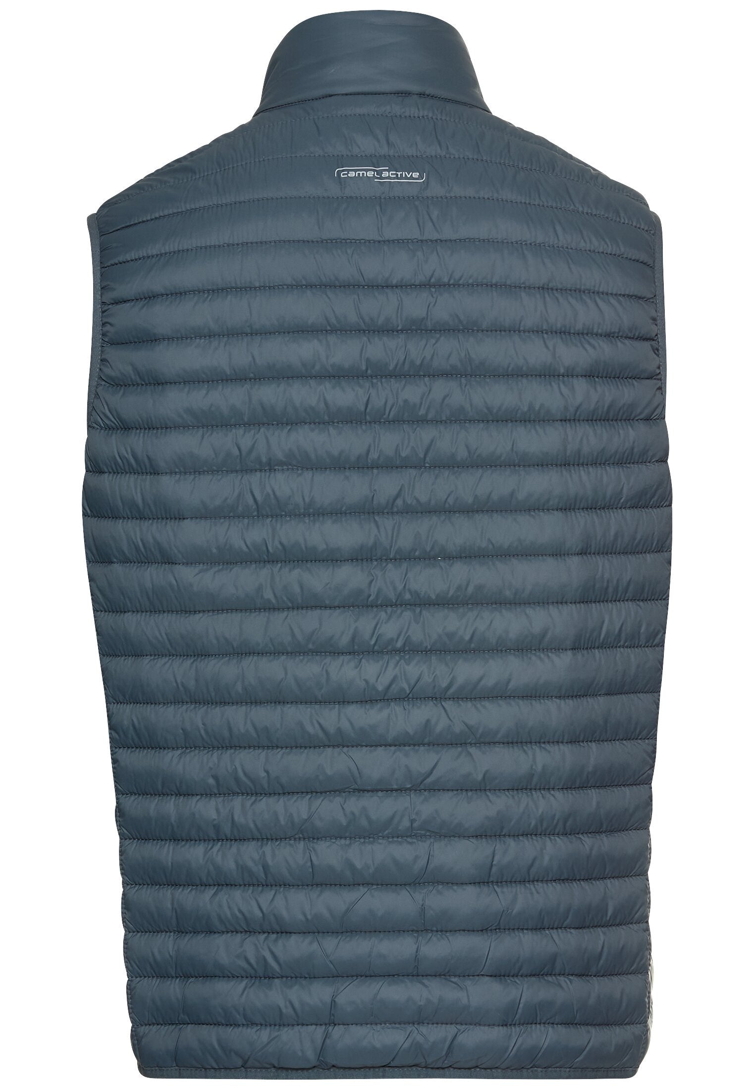 Weste mit horizontaler Steppung - 46-Tinted Blue - Blau