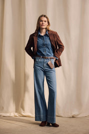 Jeans W996 Wide Leg - Bright Blue 435 - Blau