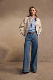 Jeans W996 Wide Leg - Bright Blue 435 - Blau