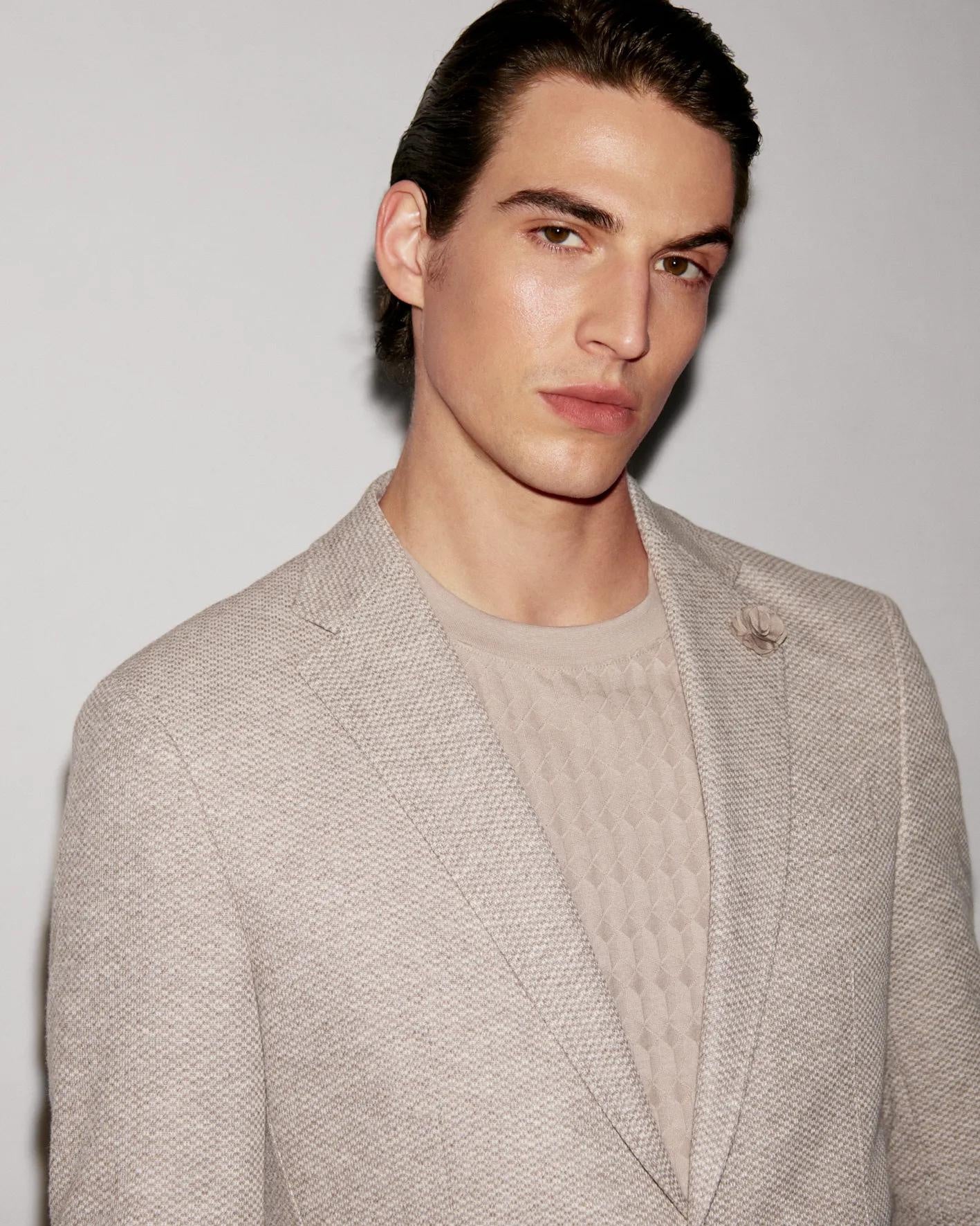 T-Shirt ENRIQUE aus Baumwolle - 242 - Braun