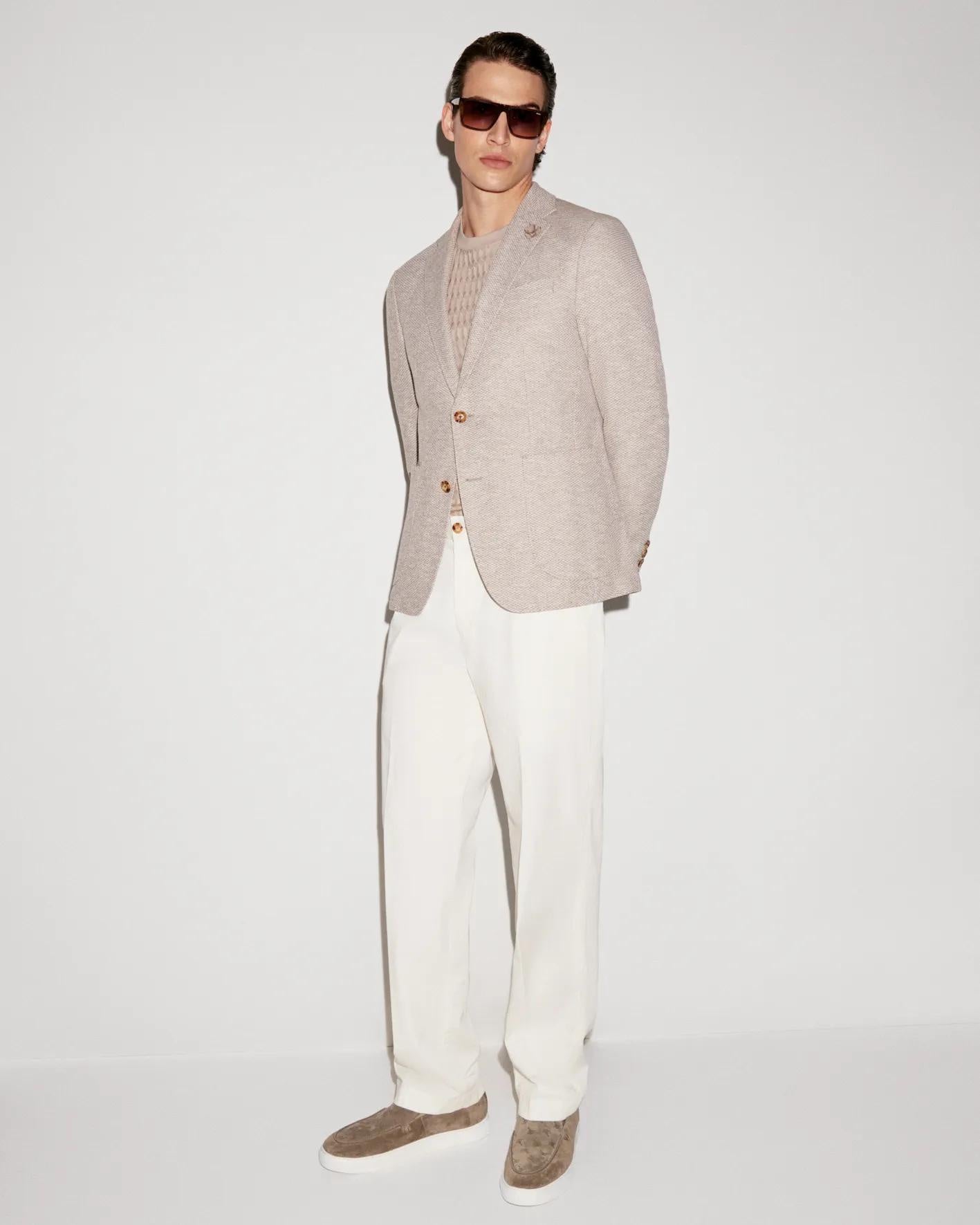 T-Shirt ENRIQUE aus Baumwolle - 242 - Braun