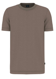 T-Shirt ENRIQUE aus Baumwolle - 242 - Braun