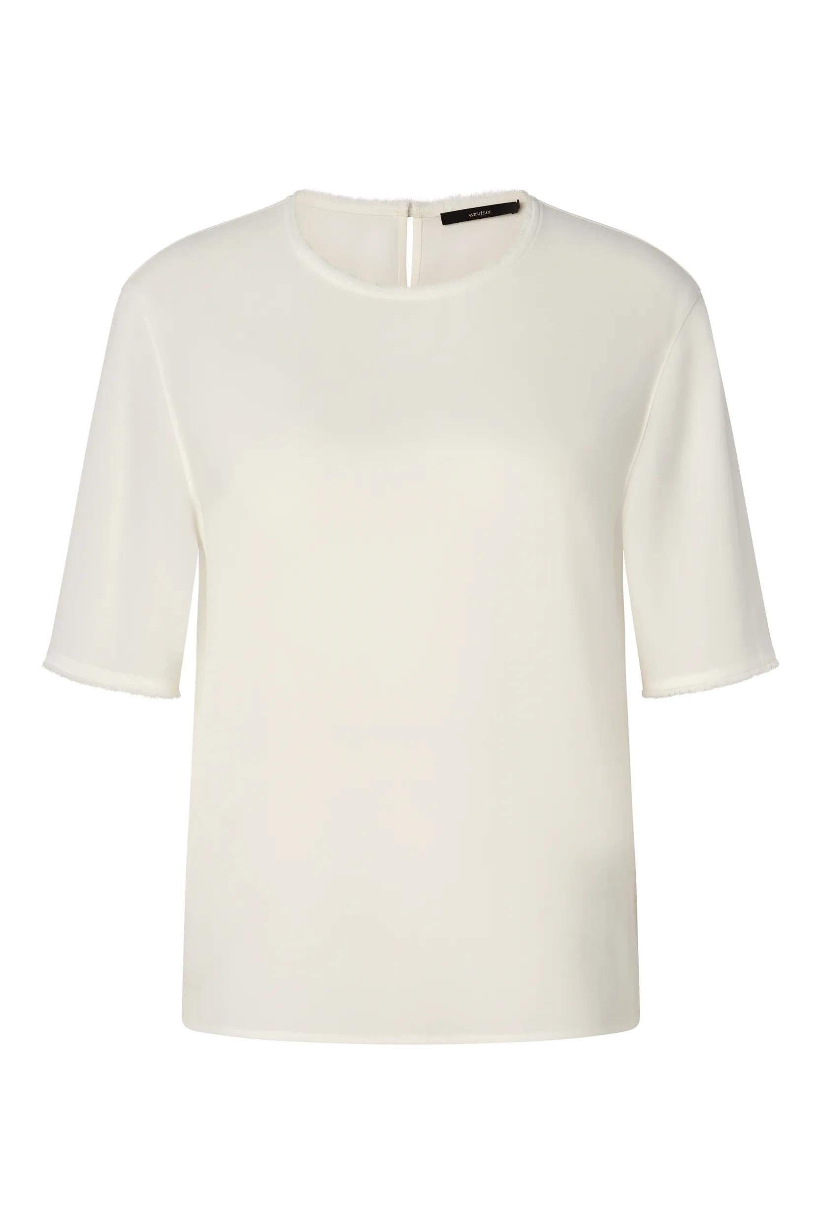 T-Shirt-Bluse - Open White 118 - Weiß