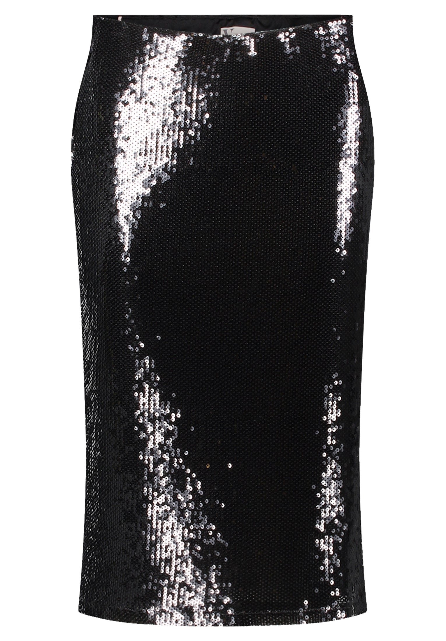 Pailletten-Rock - 9045-Black - Schwarz