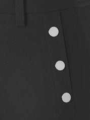 Hose Straight Leg - 104-black - Schwarz