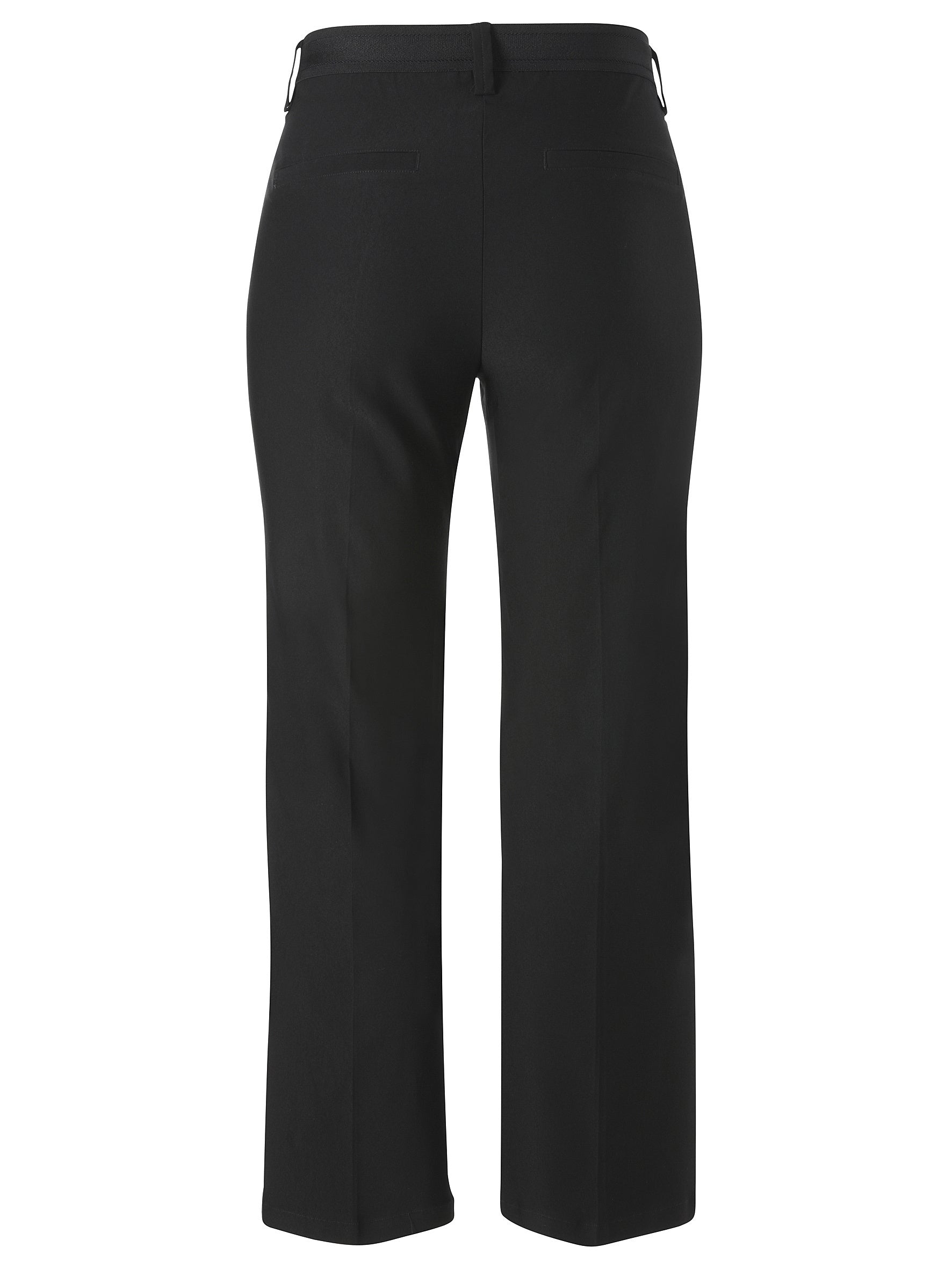 Hose Straight Leg - 104-black - Schwarz