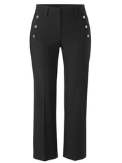 Hose Straight Leg - 104-black - Schwarz