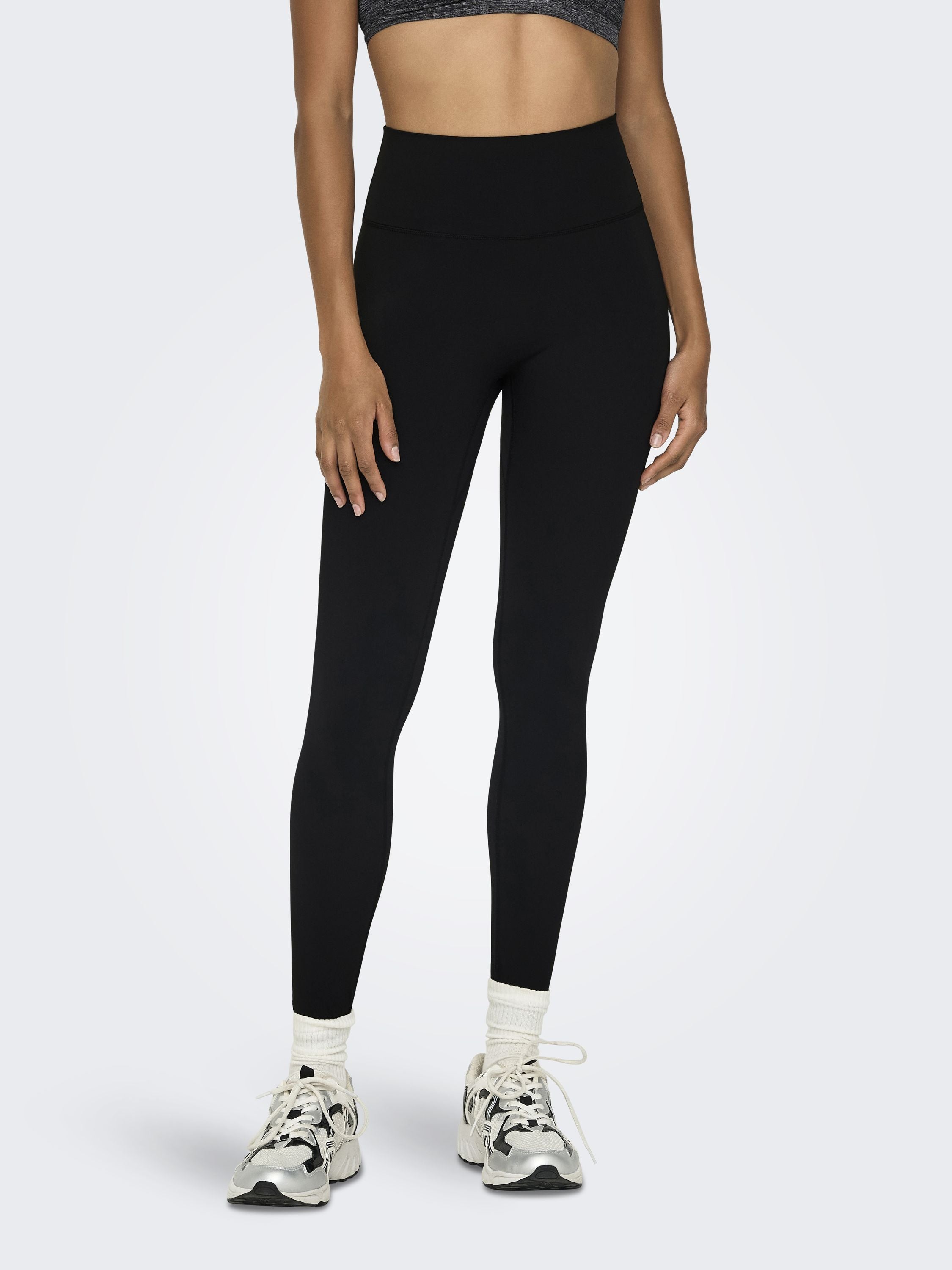 Leggings 2026 SPRING Super-High Waist - Black - Schwarz