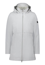 Funktionsjacke 4in1 mit abnehmbarer Kapuze - 9078-Glacier White - Grau