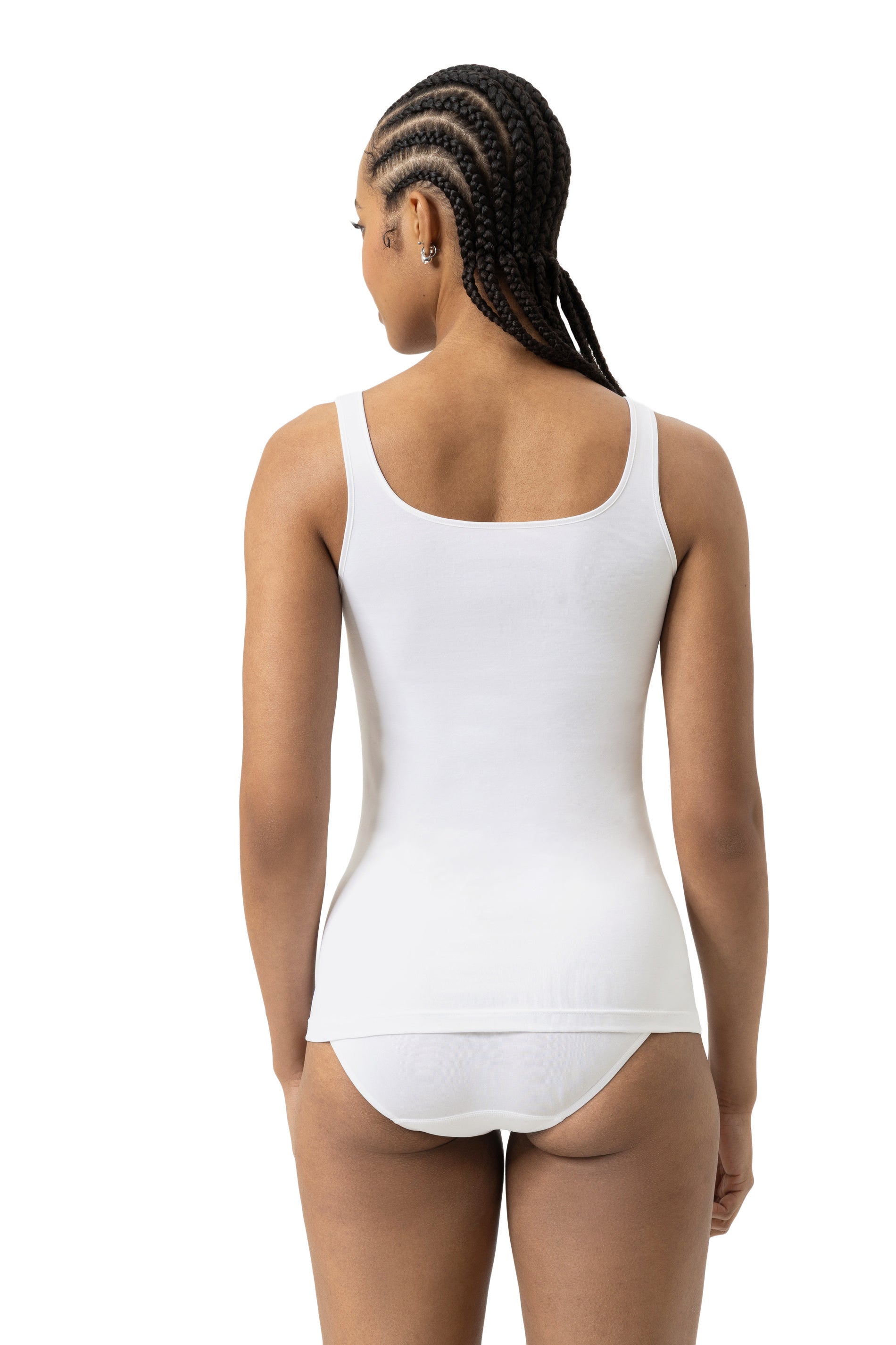 Unterhemd aus Viskosemix - 1-weiss - Weiß