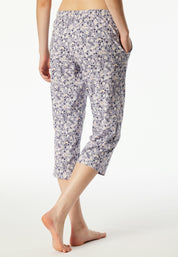 Schlaf-Hose 3/4 - 917-multicolor 6 - Violett