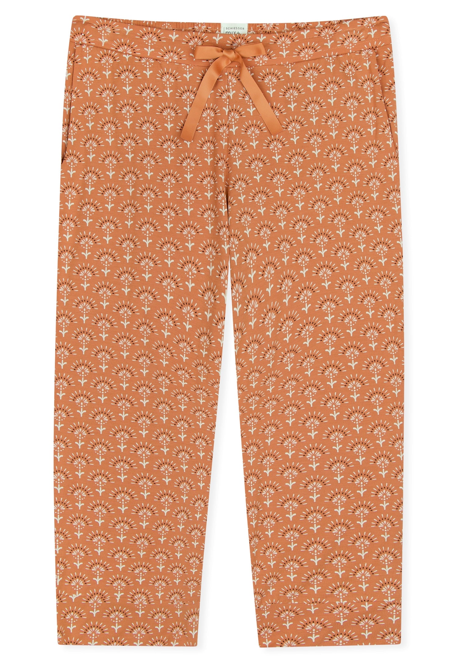 Lounge Hose Loose Fit - 917-multicolor 6 - Orange