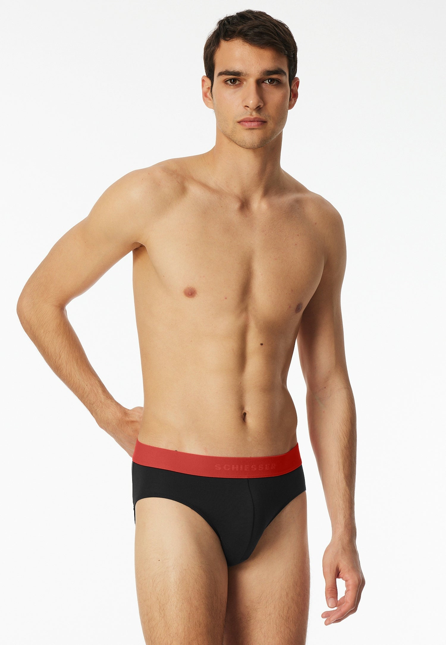 Rio-Slip 3er-Pack aus Baumwolle - 924-sortiert 13 - Schwarz