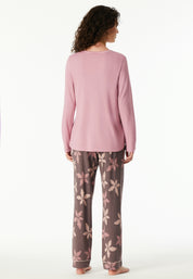 Schlafanzug - 527-rosenholz - Pink