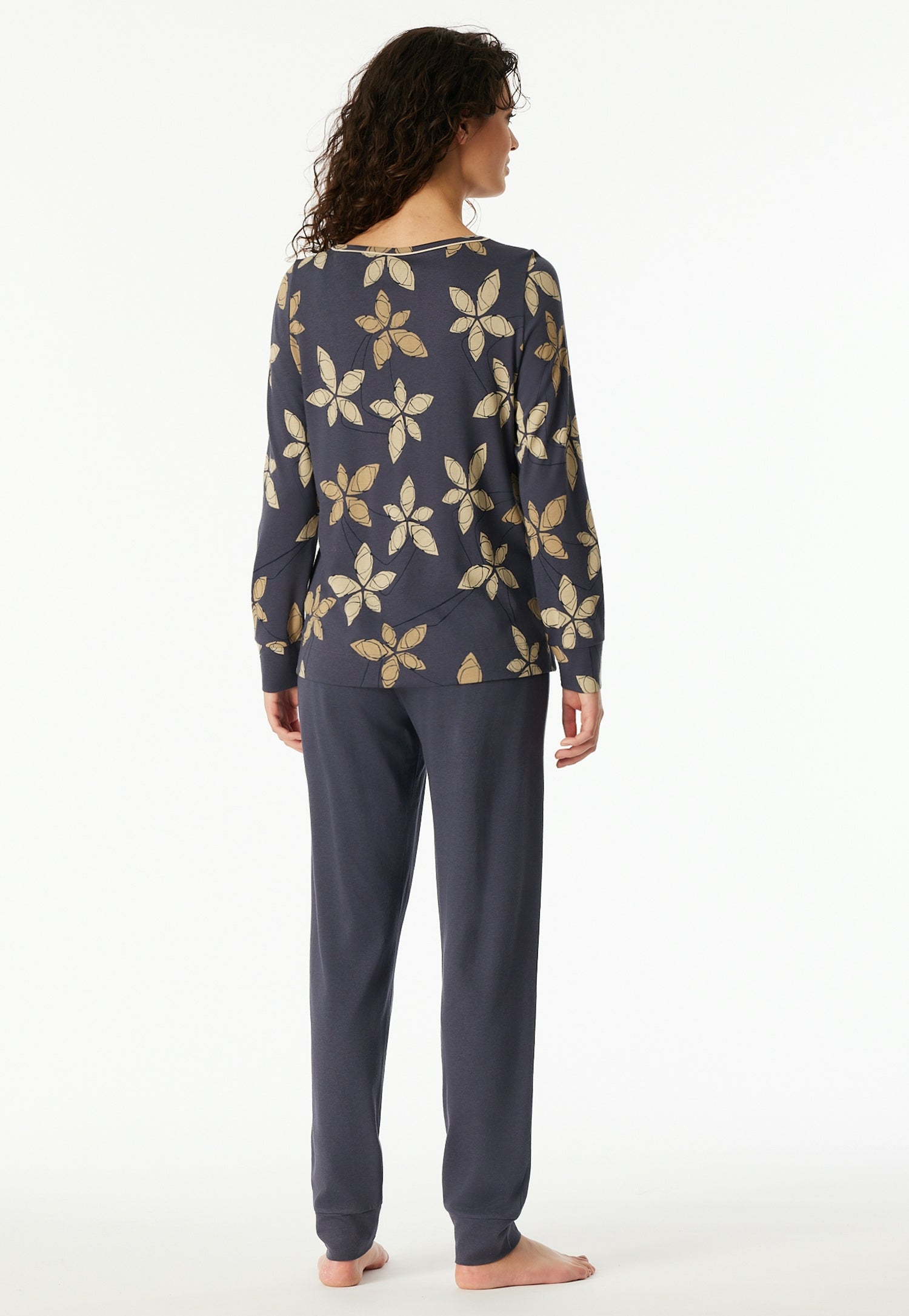 Schlafanzug - 207-graphit - Grau