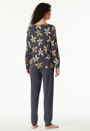 Schlafanzug - 207-graphit - Grau