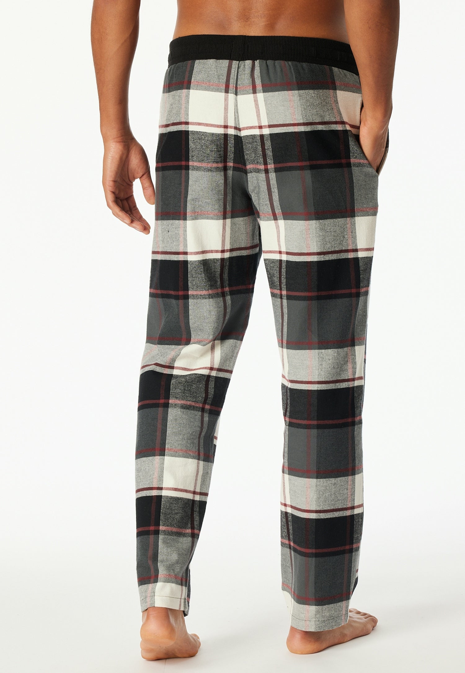 Pyjamahose kariert - 904-multicolor 1 - Grau