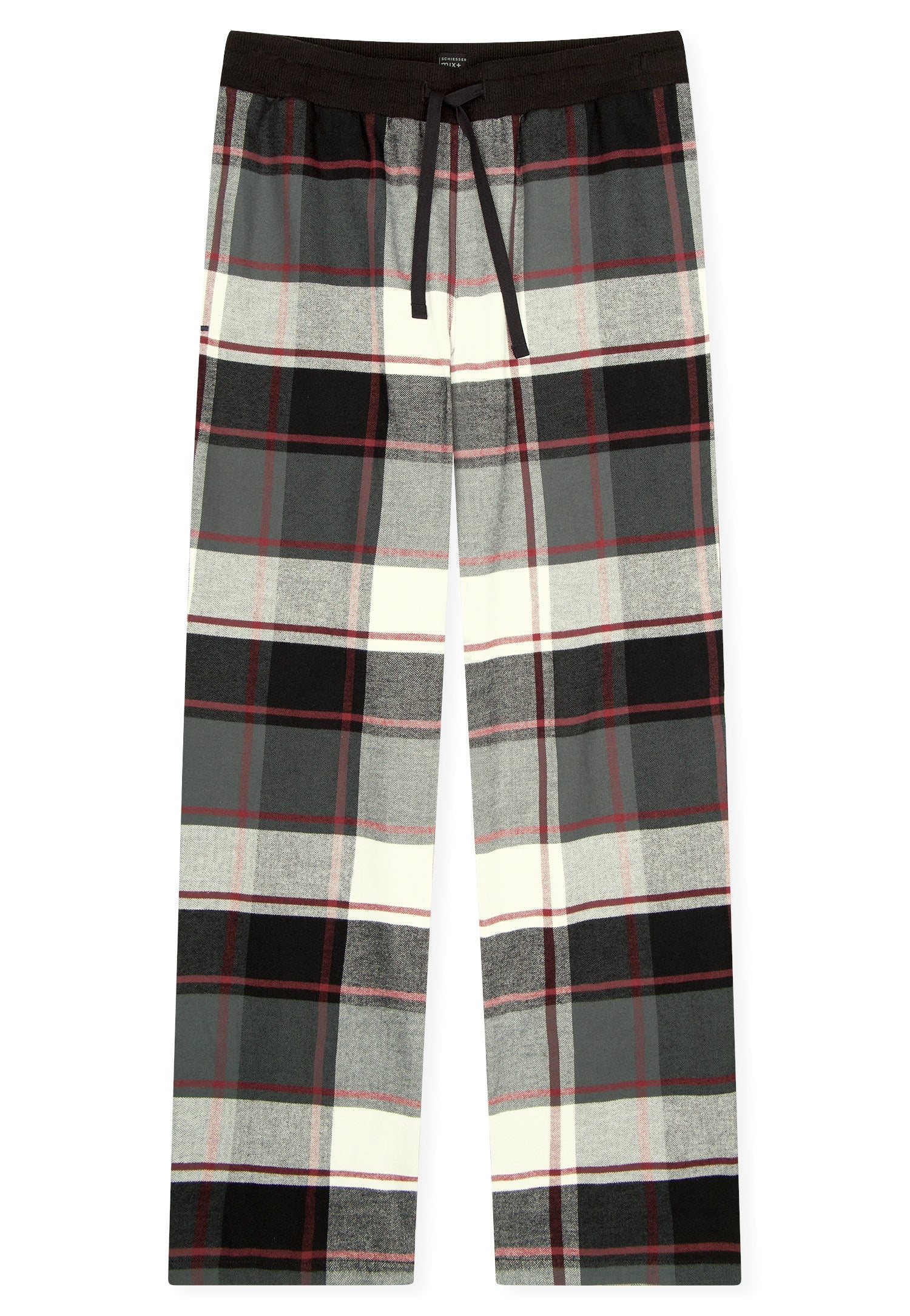 Pyjamahose kariert - 904-multicolor 1 - Grau