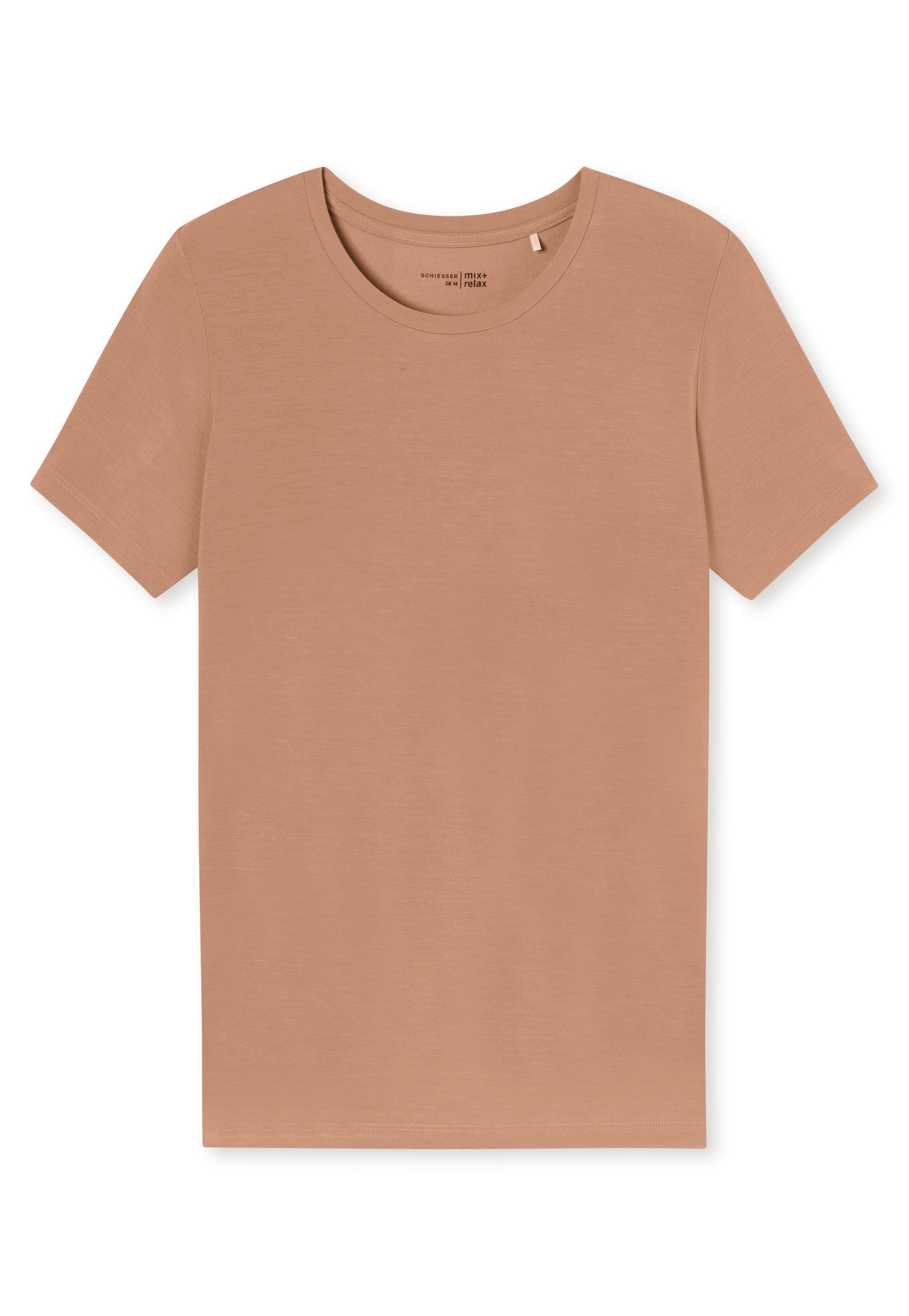 Schlafshirt aus Modal - 308-rost - Orange