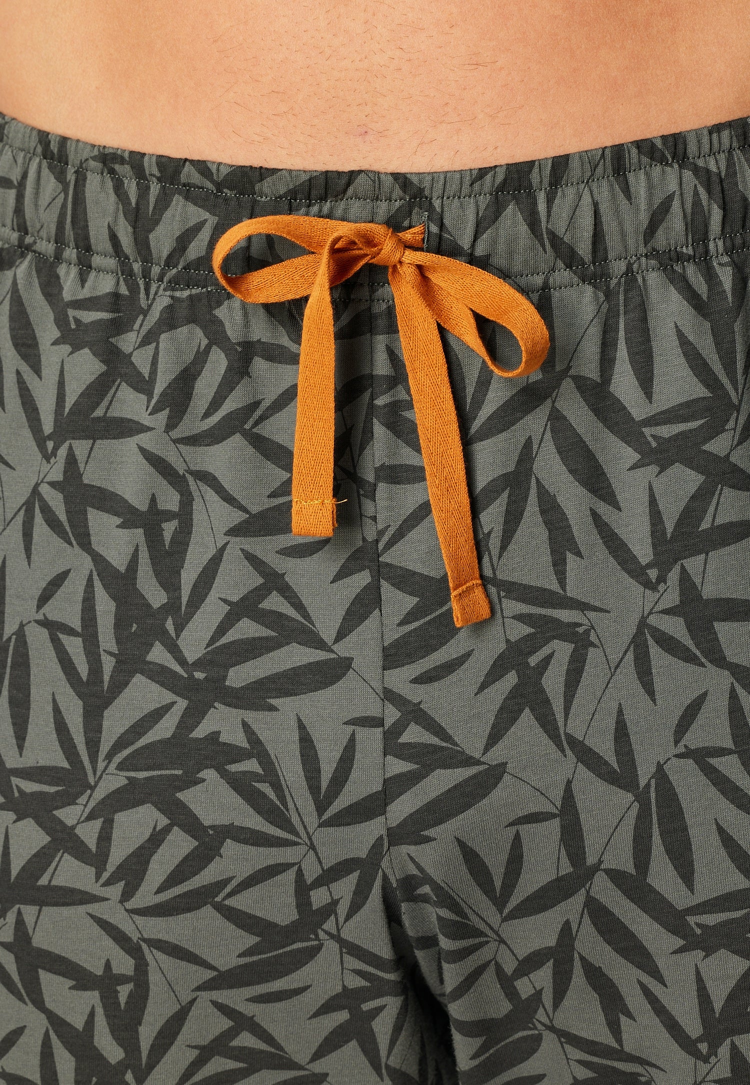 Schlafhose aus Baumwolle - 702-dunkelgrün - Grün