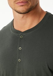 Langarmshirt aus Baumwolle - 702-dunkelgrün - Grün