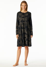 Nachthemd - 000-schwarz - Schwarz