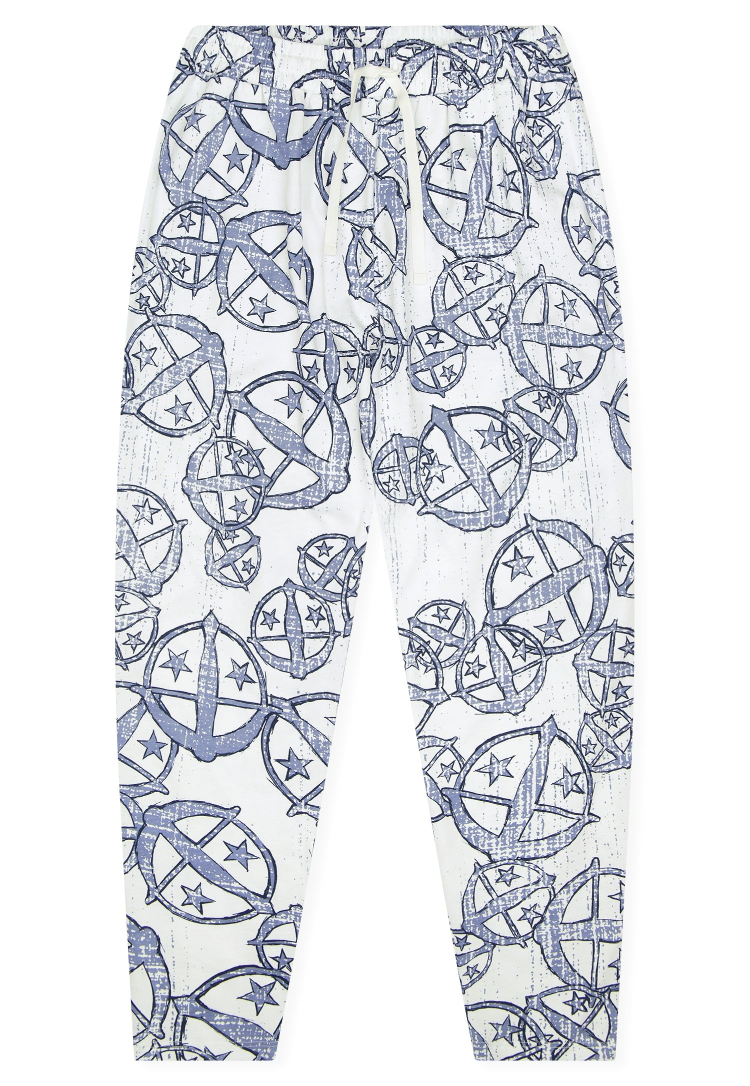 Pyjama Hose - 904-multicolor 1 - Weiß