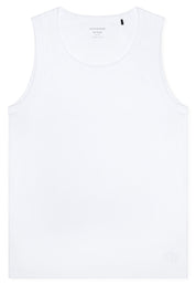 Tanktop aus Baumwolle - 100-weiss - Weiß