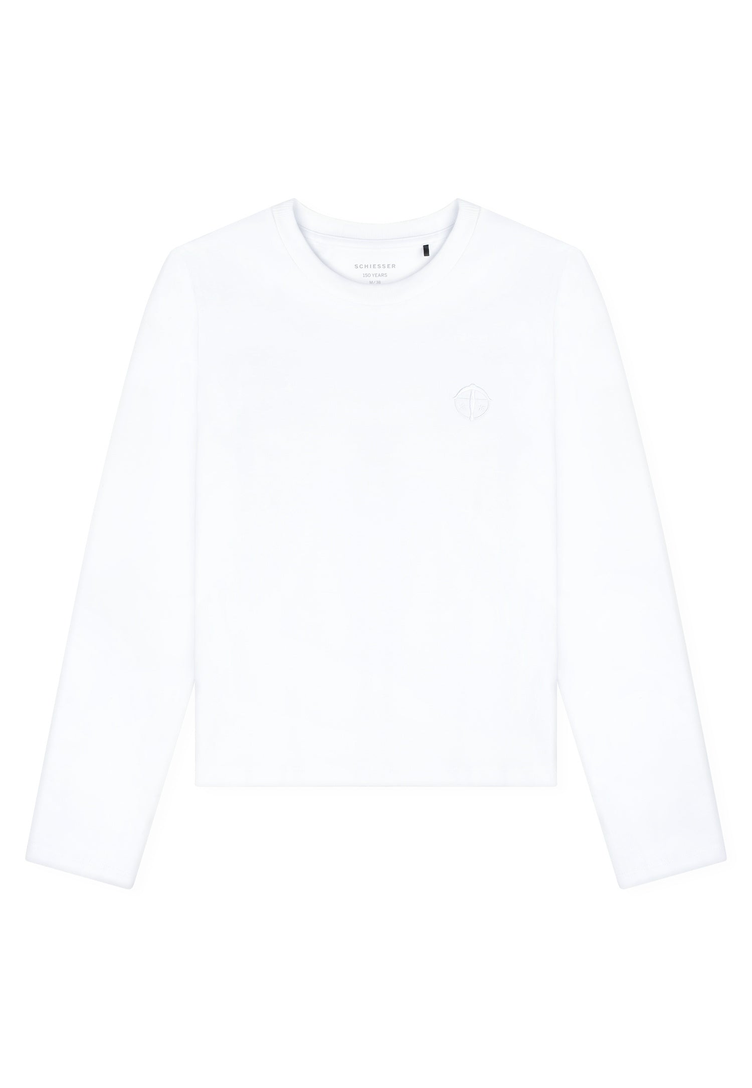 Schlafshirt aus Baumwolle - 100-weiss - Weiß