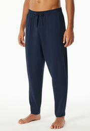 Pyjama Hose - 801-admiral - Blau