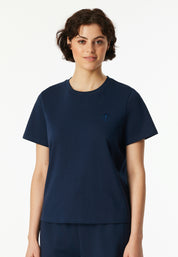 Schlafshirt aus Baumwolle - 801-admiral - Blau