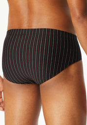 Slips 3er-Pack aus Baumwolle - 909-sortiert 3 - Schwarz