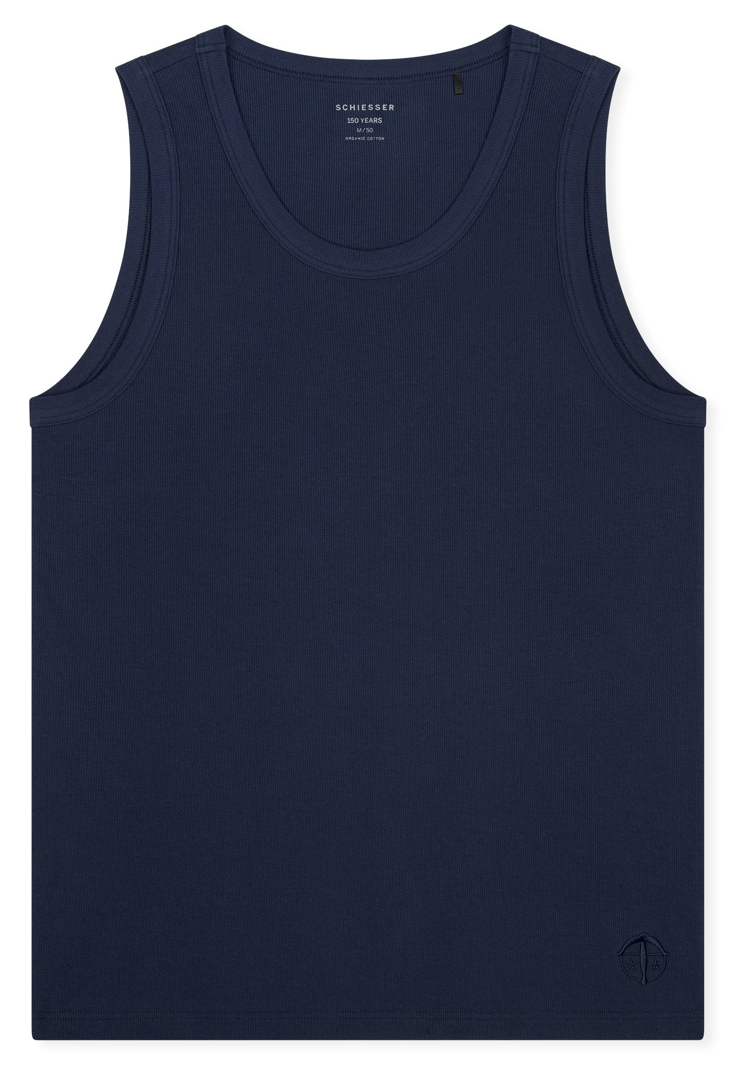 Tanktop aus Baumwolle - 801-admiral - Blau