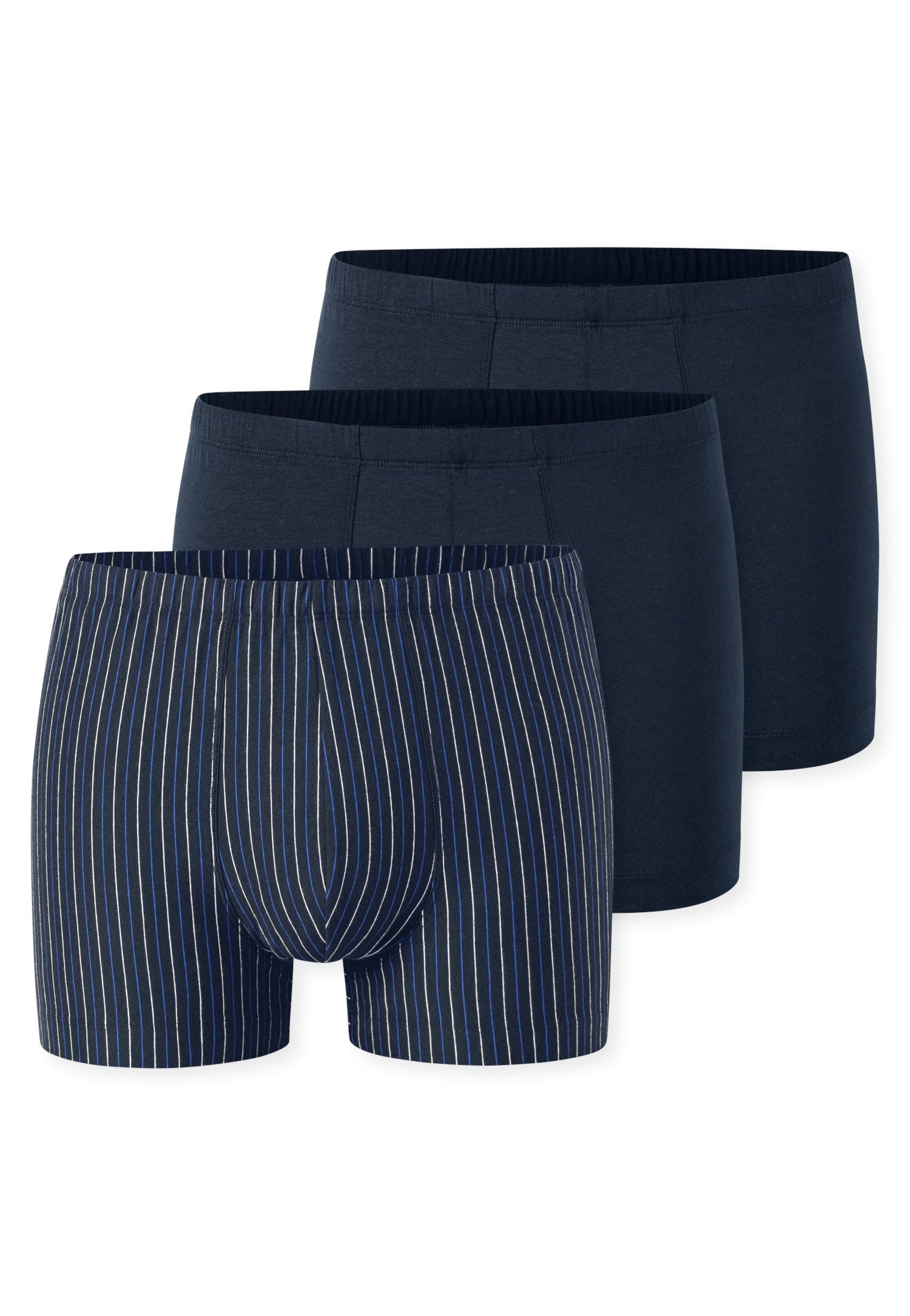 Boxerbriefs 3er-Pack aus Baumwolle - 908-sortiert 2 - Blau