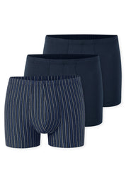 Boxerbriefs 3er-Pack aus Baumwolle - 908-sortiert 2 - Blau