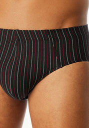 Slips 3er-Pack aus Baumwolle - 909-sortiert 3 - Schwarz