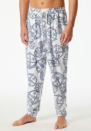 Pyjama Hose - 904-multicolor 1 - Weiß