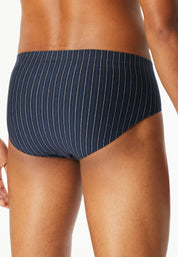 Slips 3er-Pack aus Baumwolle - 908-sortiert 2 - Blau