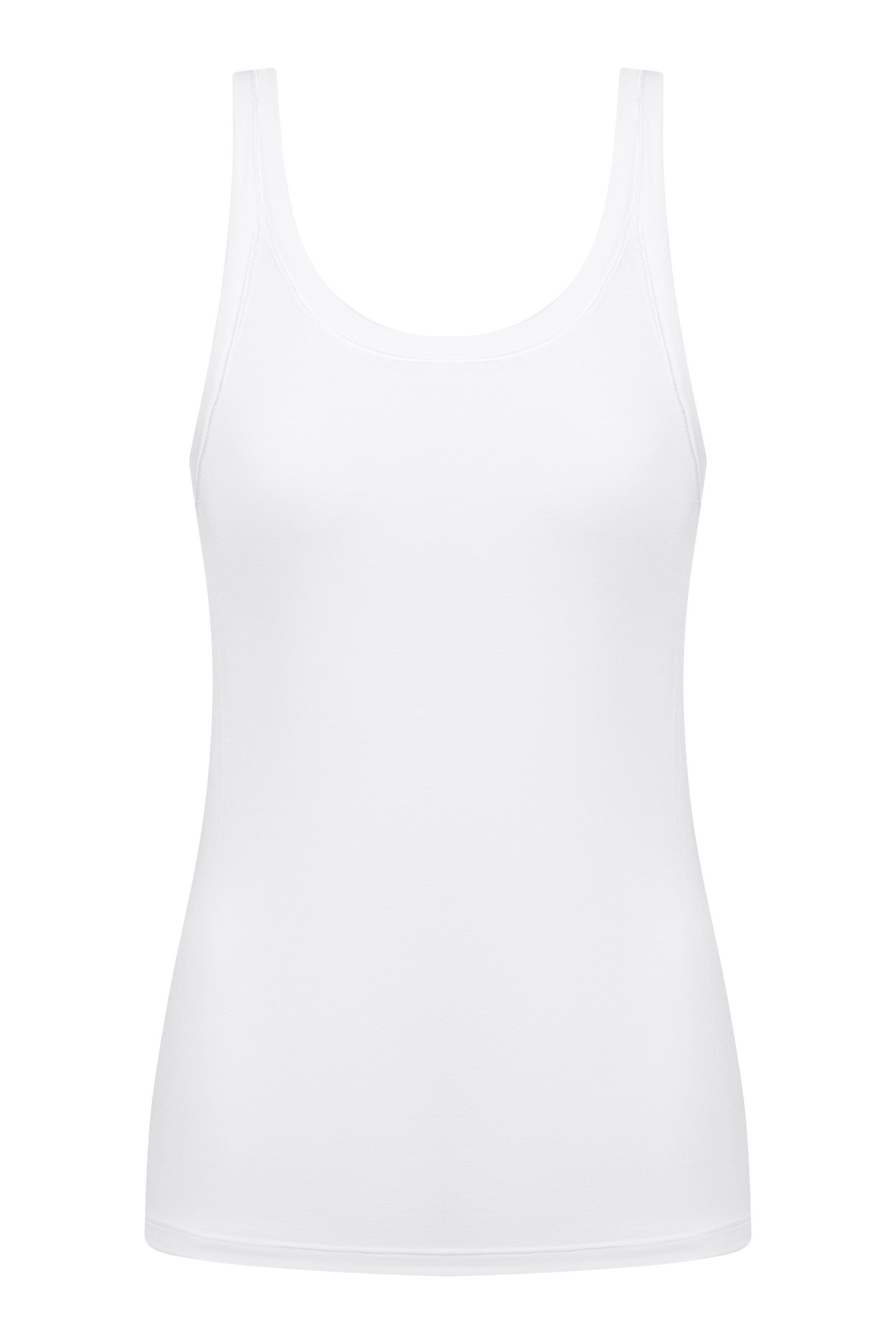 Top aus Modal - 1-weiss - Weiß