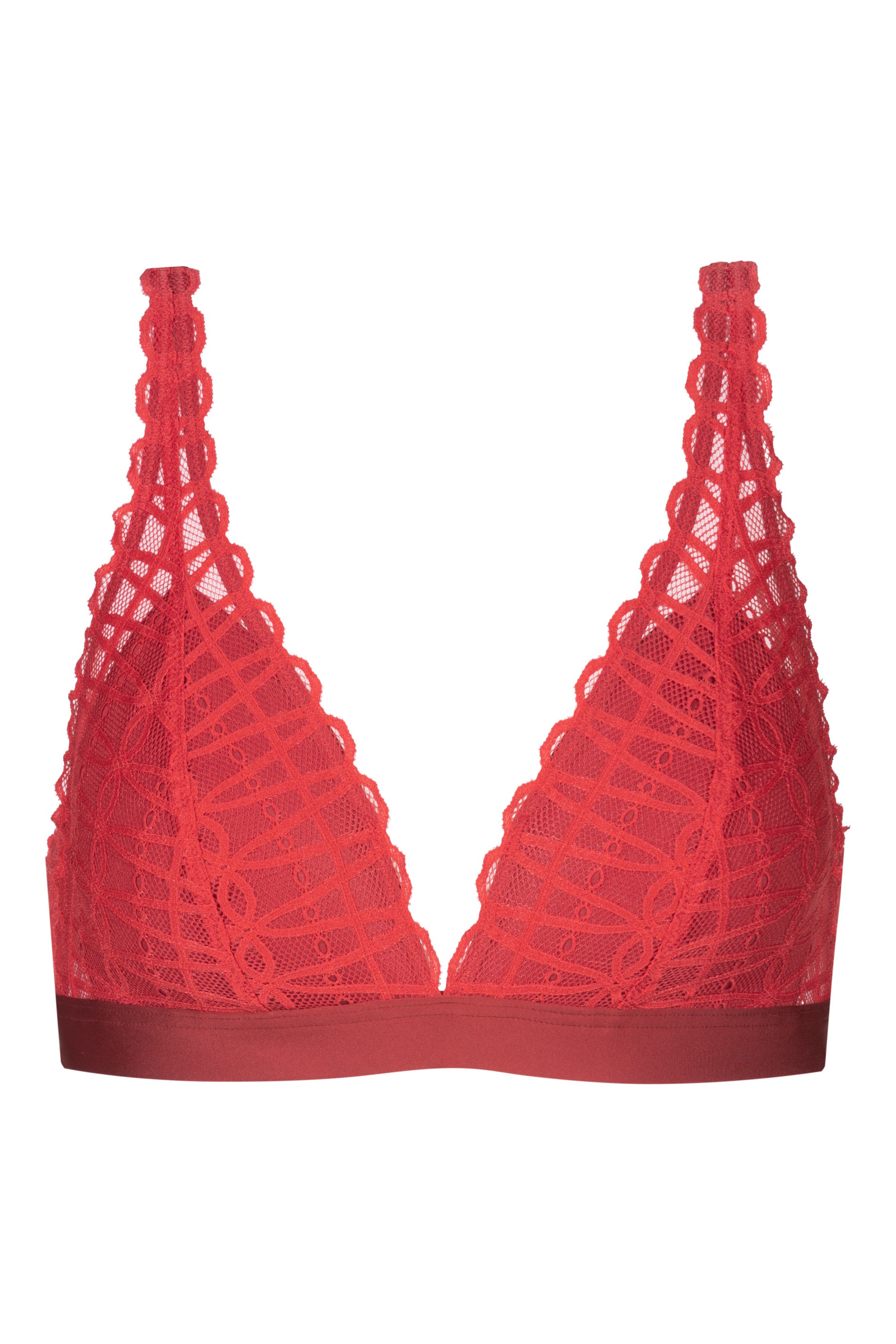 Triangel-BH - 1727-gala red - Rot