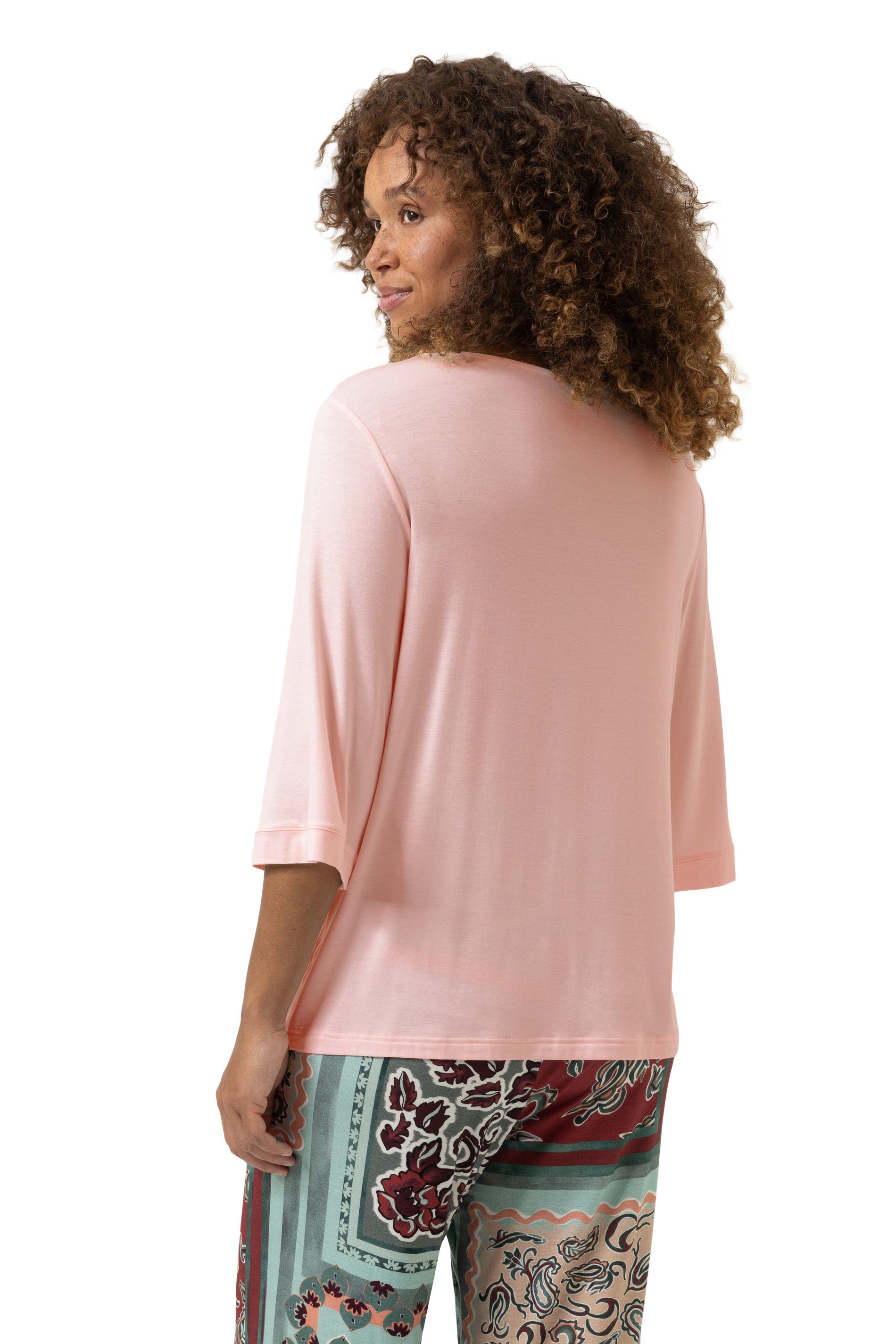 Schlafshirt aus Modal - 558-bonbon pink - Rosa