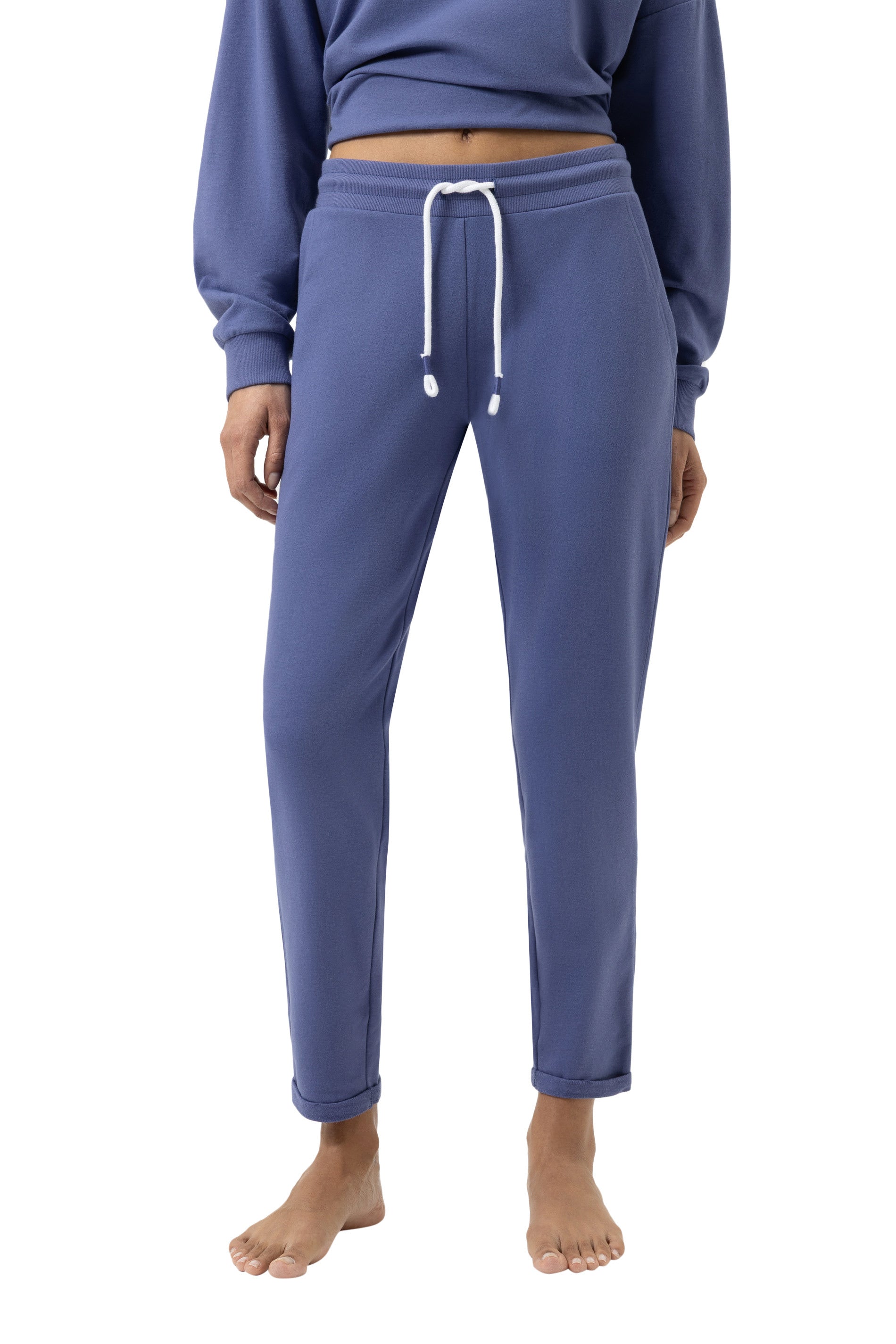 Schlafhose aus Baumwolle - 1724-astral night - Violett