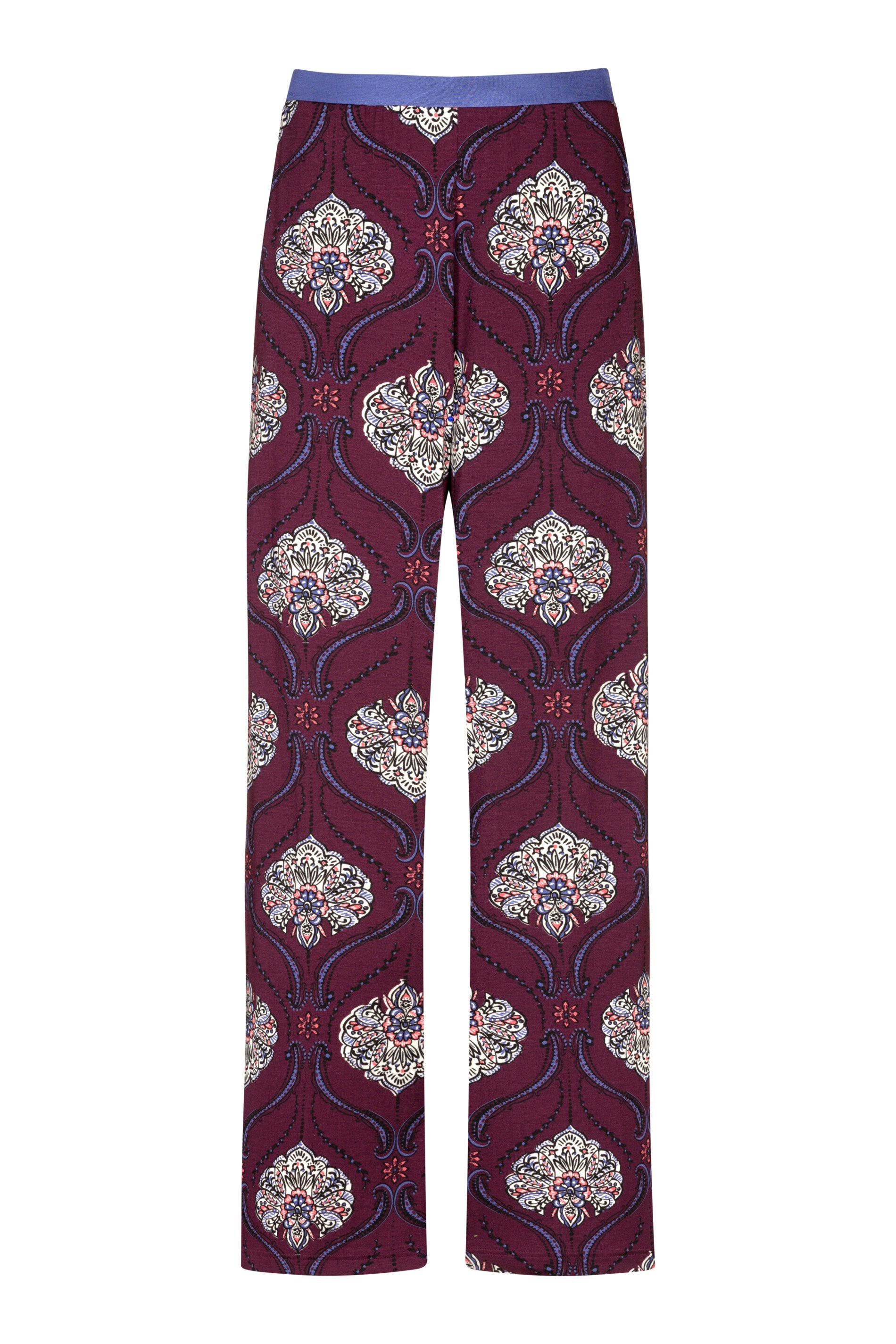 Schlafhose aus Modal - 1725-boysenberry - Rot