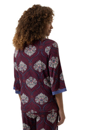 Schlafshirt aus Modal - 1725-boysenberry - Rot