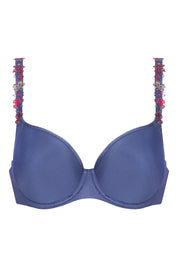 Spacer-BH mit Spitzendetails - 1724-astral night - Violett