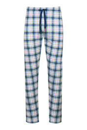 Schlafhose kariert - 668-yacht blue - Blau