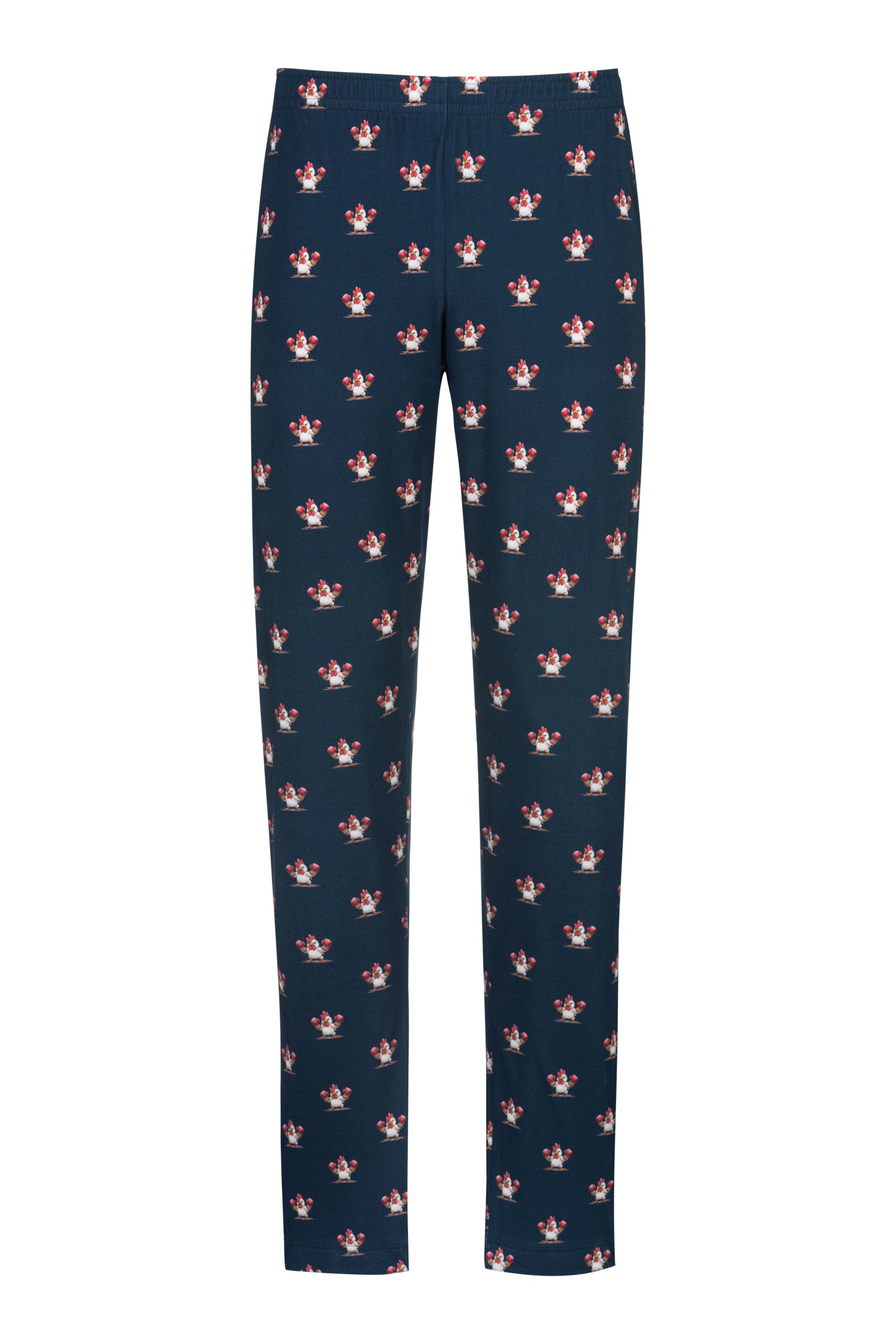 Schlafanzugshose aus Baumwolle - 668-yacht blue - Blau