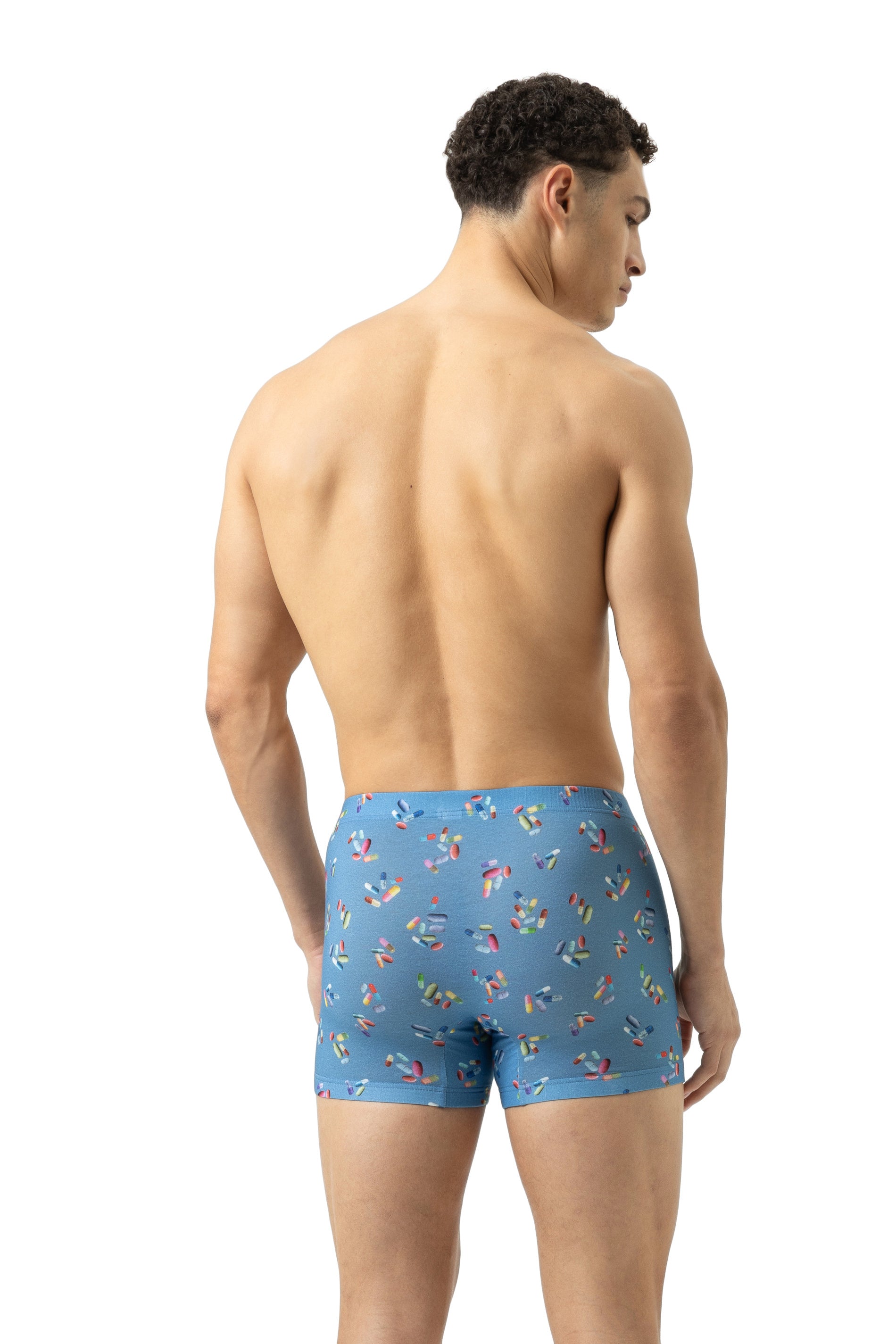 Boxerbrief aus Baumwolle - 600-baltic ocean - Blau